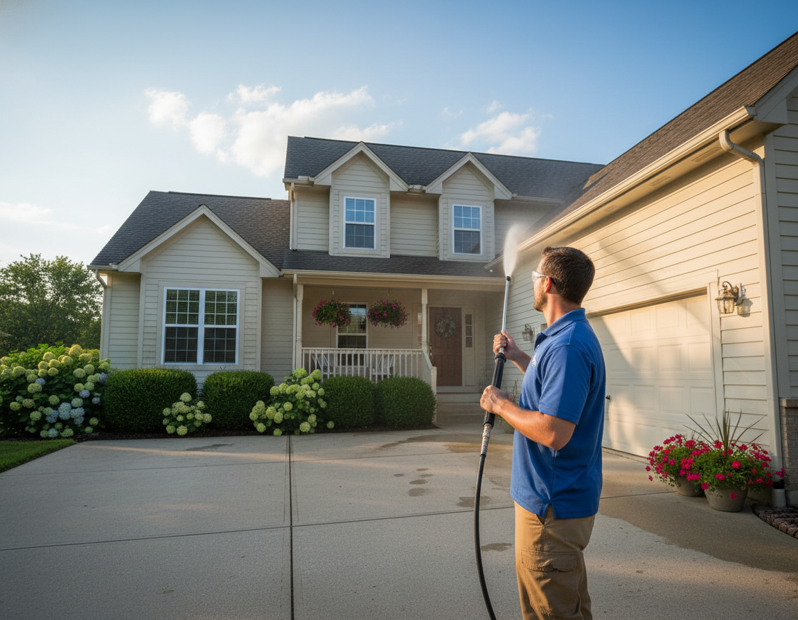 Pressure Washing In Upper Arlington